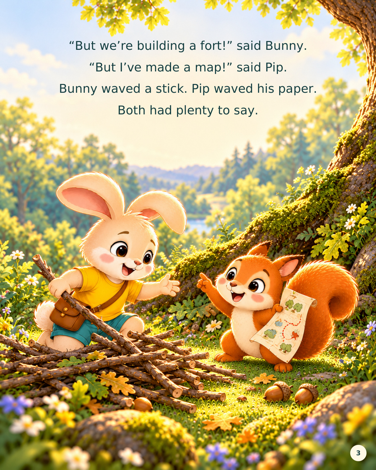 Bunny and the Two Different Plans
