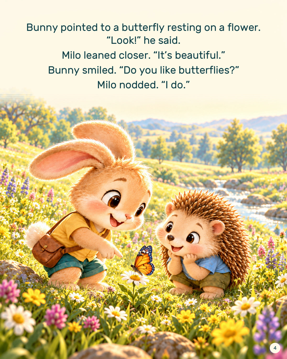 Bunny Makes a New Friend