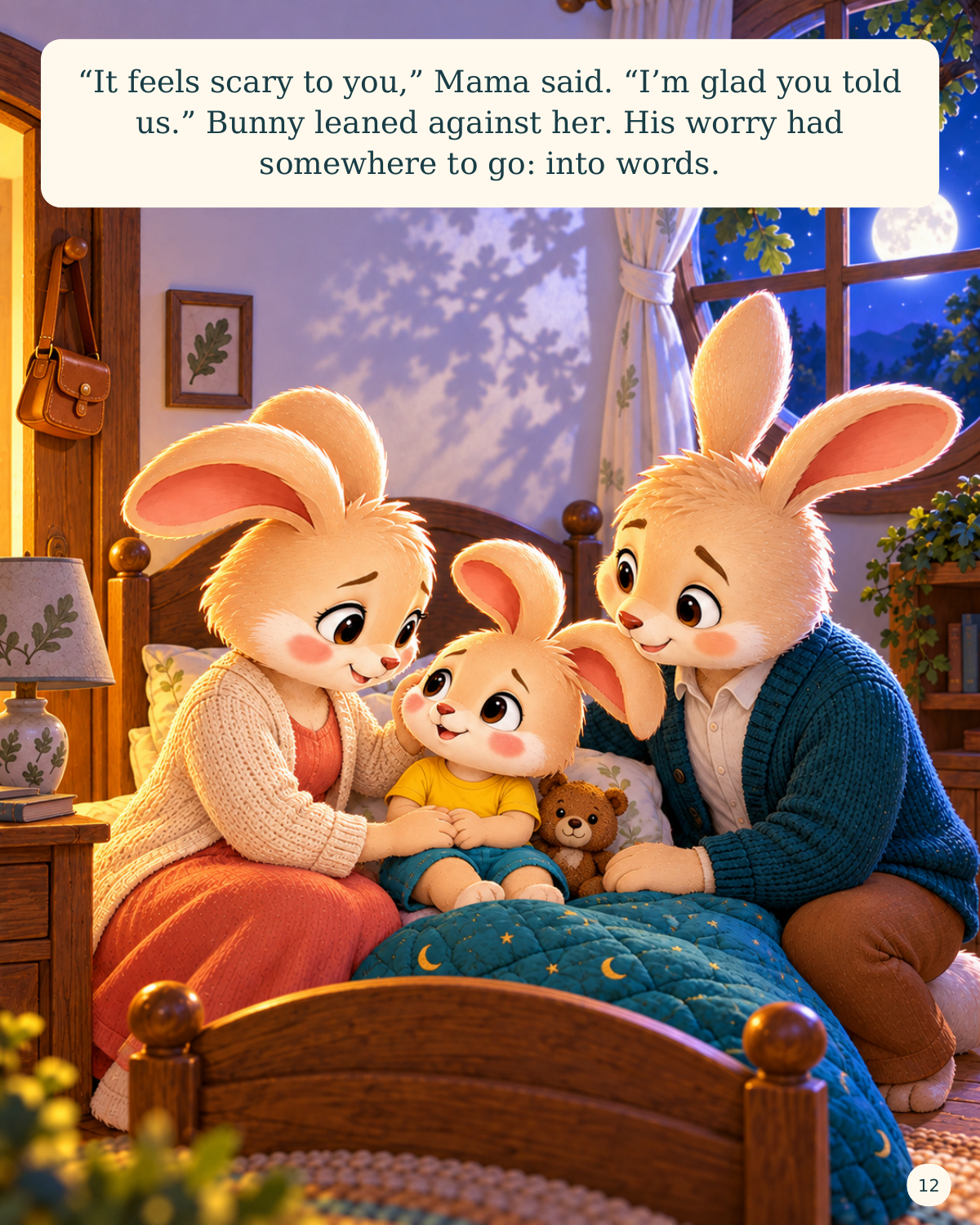 Bunny and the Moonlit Shadows
