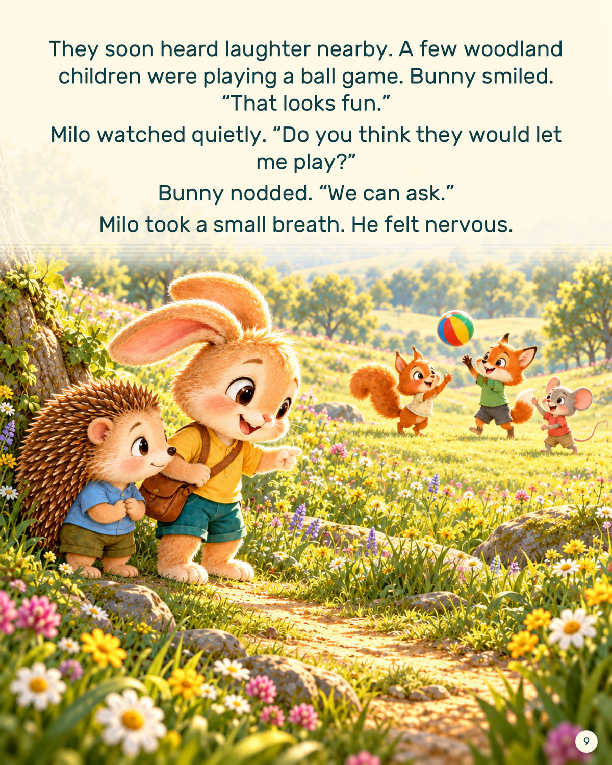 Bunny Makes a New Friend